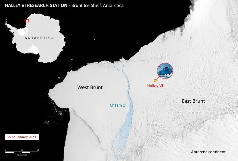 Chasm-1 Calved Huge Iceberg